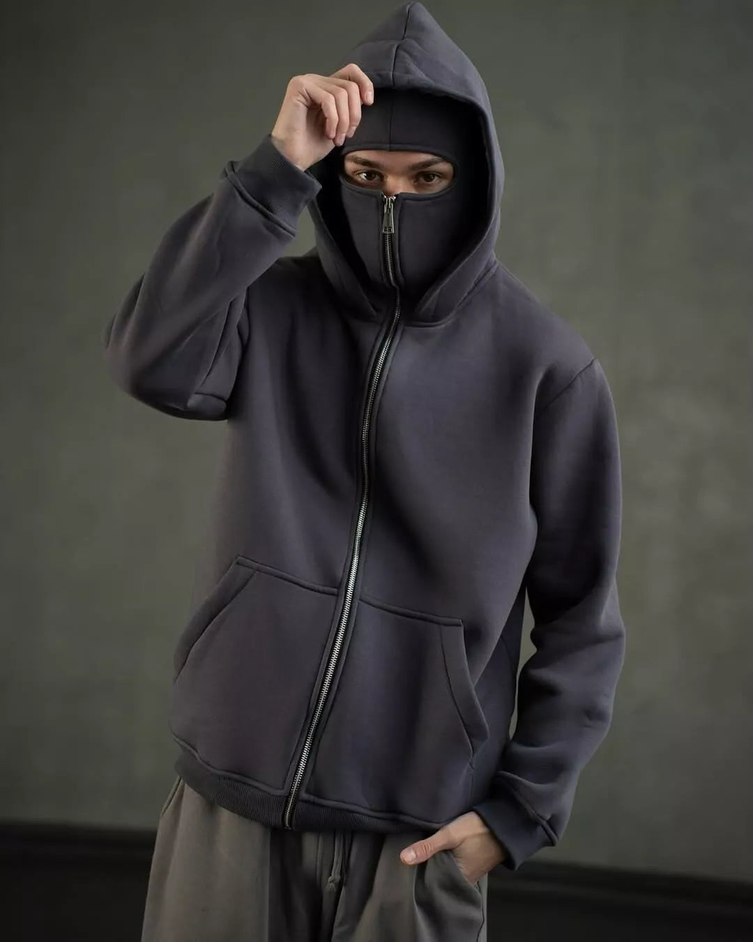 BLKVA - Sudadera con Balaclava Unisex | LIMITED EDITION