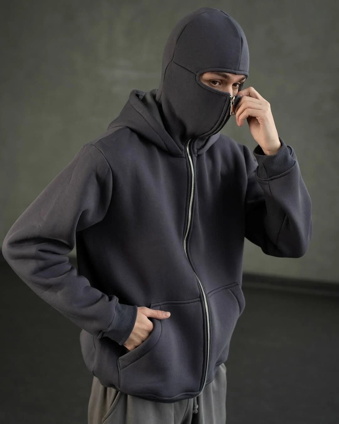 BLKVA - Sudadera con Balaclava Unisex | LIMITED EDITION